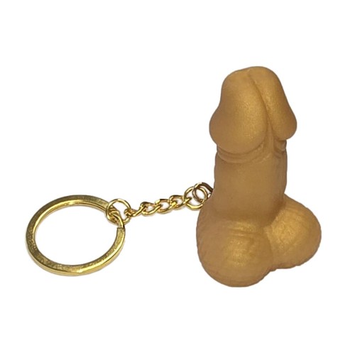 Ключодържател свирка DIABLO PICANTE - PENIS SHAPED WHISTLE KEYRING GOLD COLOR