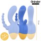 Вибратор ONINDER CUTE - LOVE 3 SOME TRIPLE VIBRATOR - FREE WORLDWIDE APP