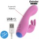 Вибратор за G-точка ONINDER CUTE - LOVE BUNNY VIBRATOR G-SPOT CLITORIS - FREE WORLDWIDE APP