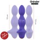 Анален разширител ONINDER CUTE - LOVE BUTT VIBRATING ANAL PLUG DILATOR - FREE WORLDWIDE APP