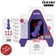 Анален разширител ONINDER CUTE - LOVE BUTT VIBRATING ANAL PLUG DILATOR - FREE WORLDWIDE APP