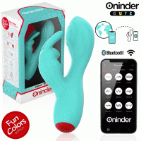 Вибратор за G-точка ONINDER CUTE - LOVE BUNNY G-SPOT CLITORAL VIBRATOR - FREE WORLDWIDE APP