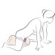 Вибратор ROCKS- OFF - RUBY GLOW PURPLE SIT-ON VIBRATOR