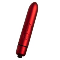 Мини вибратор ROCKS-OFF - RO-90 SCARLET VE
