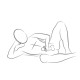 Мастурбатор ROCKS- OFF - ECHO BLACK VIBRATOR MASTURBATOR
