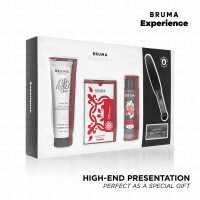 Комплект за силни оргазми BRUMA XPERIENCE - SWEET STRAWBERRY TEMPTATION KIT WITH ORGASM ENHANCER