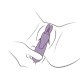 Вибратор ROCKS- OFF - GLO- GIRL PURPLE RABBIT VIBRATOR