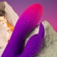 Вибратор ROCKS- OFF - GLO- GIRL PURPLE RABBIT VIBRATOR