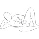 Мастурбатор ROCKS- OFF - PALM BLUE FLEXIBLE VIBRATOR MASTURBATOR