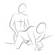Мастурбатор ROCKS- OFF - PALM BLUE FLEXIBLE VIBRATOR MASTURBATOR