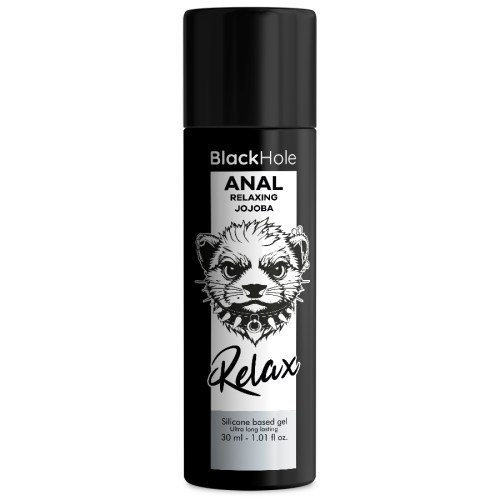 Анален релаксант BLACK HOLE - ANAL RELAXING JOJOBA RELAX SILICONE BASE 30 ML