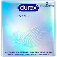Презервативи DUREX - ULTRA THIN INVISIBLE CONDOMS 3 UNITS