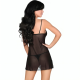 Бельо LIVCO CORSETTI FASHION - LUISE 1710 BABYDOLL + THONG BLACK XL