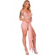 Бельо LIVCO CORSETTI FASHION - HYEONA 1710 BABYDOLL + THONG ROSE L