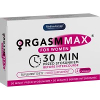 Капсули за жени MEDICA GROUP - ORGASM MAX FOR WOMEN 2 CAPSULES