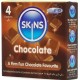 Презервативи SKINS - CHOCOLATE PREMIUM CONDOMS PACK 4