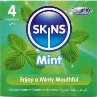 Презервативи SKINS - MINT PREMIUM CONDOMS 