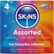 Презервативи SKINS - ASSORTED PREMIUM CONDOMS PACK 4