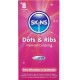 Презервативи SKINS - DOTS & RIBS PREMIUM CONDOMS PACK 8