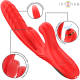 Вибратор INTENSE - KAROL MULTIFUNCTION VIBRATOR THRUST & STIMULATION & STIMULATING WAVES RED
