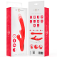 Вибратор INTENSE - KAROL MULTIFUNCTION VIBRATOR THRUST & STIMULATION & STIMULATING WAVES RED
