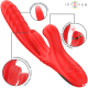 Вибратор INTENSE - ROSALIA MULTIFUNCTION VIBRATOR 3 IN 1 RED