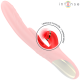 Вибратор INTENSE - ROSALIA MULTIFUNCTION VIBRATOR 3 IN 1 RED