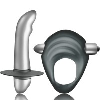 Комплект CLIMAXIMUM - ENTICE KIT COCK RING + PROSTATE VIBRATOR BEGINNERS