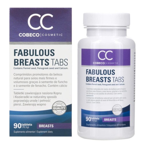 Капсули за невероятен бюст COBECO - CC FABULOUS BREASTS 90 TABS - ES