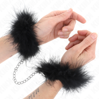 Белезници KINK - MINI FEATHER HAND CUFFS Белезници KINK - MINI FEATHER HAND CUFFS