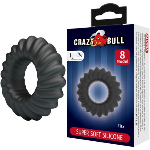 Пенис ринг CRAZY BULL - FITZ SILICONE RING MODEL 8