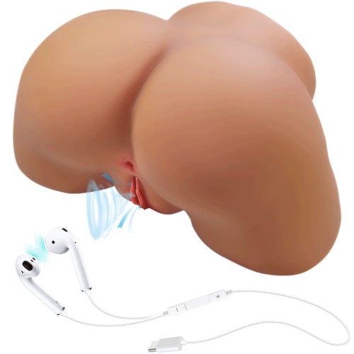 Мастурбатор CRAZY BULL - ILANA REALISTIC FEMALE BUTT VIBRATOR AND SUCKER WITH SOUND 6.8 KG | CRAZY BULL Мастурбатор CRAZY BULL - ILANA REALISTIC FEMALE BUTT VIBRATOR AND SUCKER WITH SOUND 6.8 KG