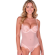 Секси боди PASSION - ZOVEL BODY LIGHT PINK S/M