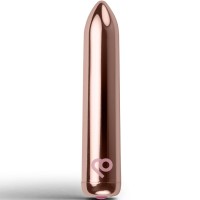 Мини вибратор ROCKS-OFF - RECHARGEABLE VIBRATING BULLET GOLDEN ROSE Мини вибратор ROCKS-OFF - RECHARGEABLE VIBRATING BULLET GOLDEN ROSE