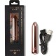 Мини вибратор ROCKS-OFF - RECHARGEABLE VIBRATING BULLET GOLDEN ROSE