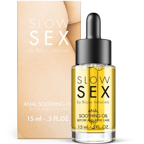Олио за анален секс BIJOUX INDISCRETS - SLOW SEX SOOTHING ANAL OIL 15 ML | BIJOUX INDISCRETS|BIJOUX SLOW SEX Олио за анален секс BIJOUX INDISCRETS - SLOW SEX SOOTHING ANAL OIL 15 ML