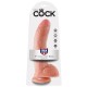 KING COCK 9" COCK FLESH WITH BALLS 22.9 CM