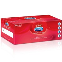 Кутия презервативи DUREX SOFT SENSITIVE 144 броя