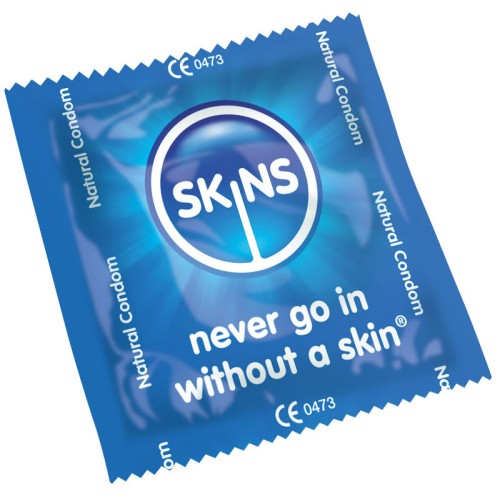 SKINS CONDOM NATURAL BAG 500