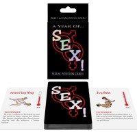 SEXUAL POSITION CARDS A YEAR OF...SEX! KHE