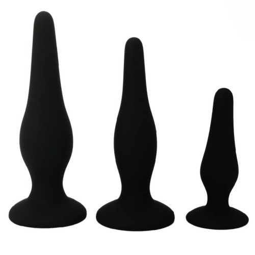 PRETTY BOTTOM - BEGGINER S ANAL KIT SILICONE PLUGS