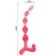 BENDY TWIST ANAL BEADS  RED