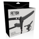 Вибратор FETISH SUBMISSIVE DOUBLE STRAP VIBRATOR STRAP-ON BLACK