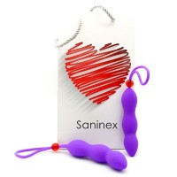 Анален разширител SANINEX CLIMAX BUTT PLUG AND RING PURPLE