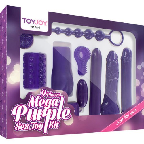 Страхотен лилав комплект секс играчки JUST FOR YOU