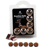 SECRETPLAY SET 6 BRAZILIANS BALLS CHOCOLAT