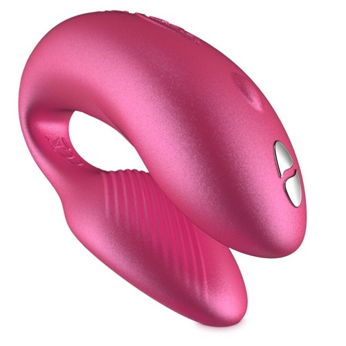 Вибратор WE VIBE CHORUS COUPLES VIBRATOR WITH SQUEEZE CONTROL - PINK