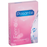 FEMALE CONDOM THROUGH WITHOUT LATEX 3 UNITS