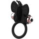 Вибратор COQUETTE COCK RING BUTTERFLY  WITH VIBRATOR BLACK/ GOLD
