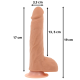 Дилдо OHMAMA UP AND DOWN REALISTIC DILDO HEATING FUNCTION  AND REMOTE CONTROL